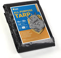 GUARD SHIELD Black Tarp Waterproof 16x20 Feet Medium Duty All Purpose Poly Tarps Cover 7mil