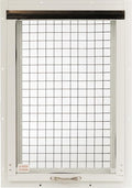 Chicken Coop Window 14" W x 21" H, Flush Mount Tilt Out White for Chicken Coops, Sheds, and Playhouses 1 PK (WCC1421W-BX1)
