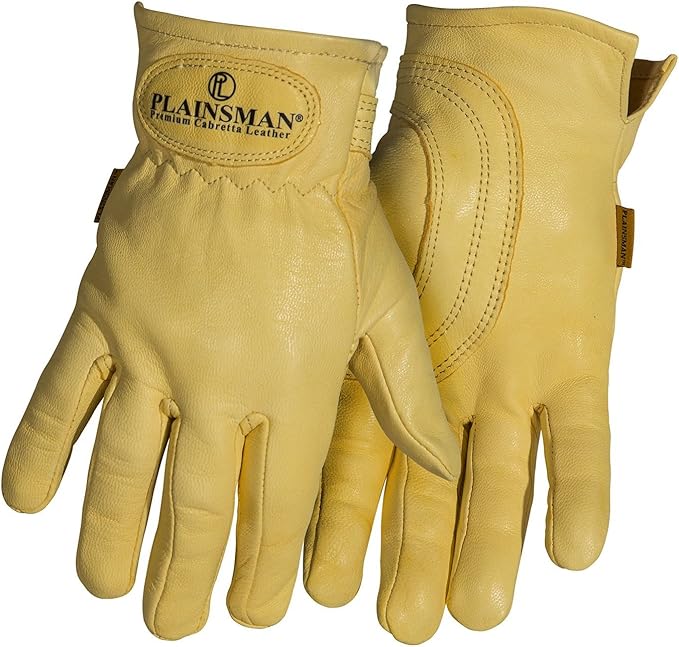 Plainsman Goatskin Cabretta Leather Gloves S-XL