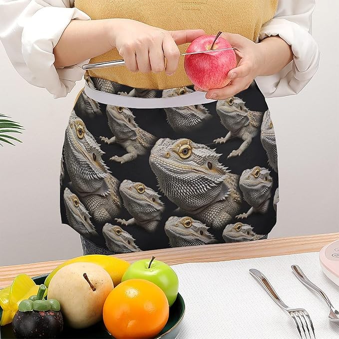 Server Waitress Waist Apron Cooking Kitchen Restaurant Aprons for Women Men