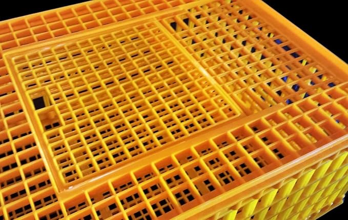RITE FARM PRODUCTS H.D. 29x21x12 Poultry Transport 4H Show CAGE COOP Basket Chicken Crate