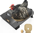 Roll Away Chicken Nesting Box,Lockable Fake Egg & Jute Pad – 2-Height Adjustable Slope – Fits Inside 14"+ Coops – Small to Medium Breeds(1PC)