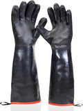 BBQ Grilling Gloves - 932 °F (18 inch) Black