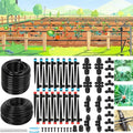 Drip Irrigation System Kit – 2026 New Quick-Connect Garden Watering System with 46FT 1/2'' Tubing Automatic Watering & Misting System for Greenhouses,Yards,Lawns,Gardens, Raised Beds