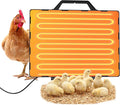 Chicken Coop Heater for Winter, Safe 140W Radiant Heat Panel with ETL Certification, Quiet & Light-Free Design, Ideal for Chicken Coops, Small Pets, and Under Desk Use