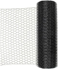 Stromberg’s PVC-Coated Galvanized Wire Fencing, 1-Inch Hex Mesh, Weatherproof, Long-Lasting & Durable for Outdoor Use, Ideal for Poultry Runs and Flight Pens, 3' x 100' Roll
