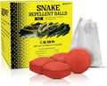 Snake Repellent for Yard Powerful,Snake Away, Keep Snakes Away for Outdoors Pet Safe,Copperhead Rattlesnake Repellent (12, Yellow)
