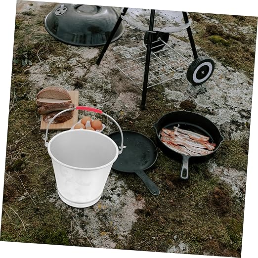 Ciieeo Capacity Milk Bucket Sturdy Water Storage Container for Multipurpose Use for Ranches Farms and Home Design with Comfortable Handle