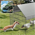 Weatherproof Cover for Chicken Coop Doors, Clear Plastic Roofing for All Weather Outdoor Garden, Chicken Run Pen Poultry Waterproof Cover, Fence Chicken Cages Cover(4x32.8ft/1.22x10m)