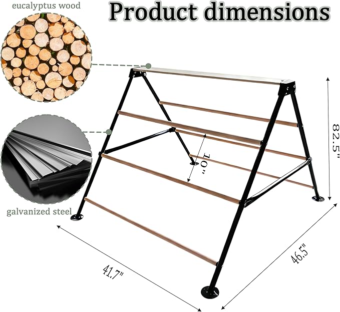 XCL Chicken Roosting Bars, Large Chicken Perch for Coop, Suitable for Backyard Poultry, Chicken Coop Accessories Easy to install Farm Chickens Roost Toys, A-shaped Chicken Perch for Adult Chickens (L)