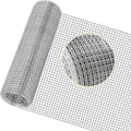 Hardware Cloth 1/4 inch 16" x 33 ft, Galvanized 23 Guage Wire Hardware Mesh, Welded Chicken Wire Fence Fencing Roll for Chicken Coop Wire, Rabbit Cage Wire, Poultry and Animal Cage Netting Screen