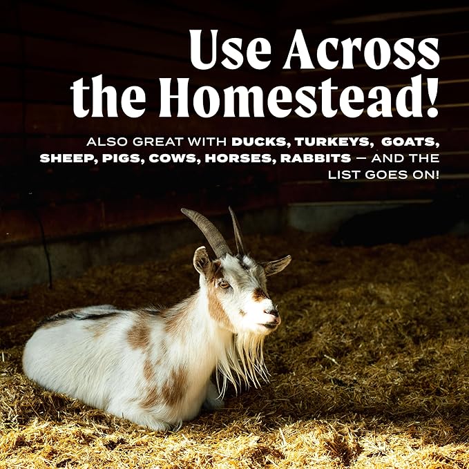FarmStraw Fine Cut, 3 cu ft (25 lb) Expands to 10+ cu ft – All-Natural Wheat Straw Chicken Bedding for Clean, Dry, Odor-Free Coops – Dust-Free, Super Absorbent – Sustainably Sourced