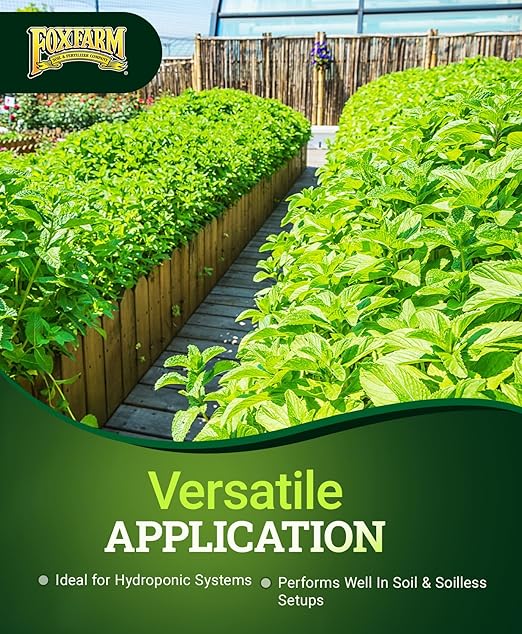 FoxFarm Cultivation Nation Grow Liquid Plant Food, 2-1-6 - Part 1 of FoxFarm 3-Part Feeding Program for Vegetative Growth - NPK Fertilizer for Seedlings & Established Plants - 1 Pint