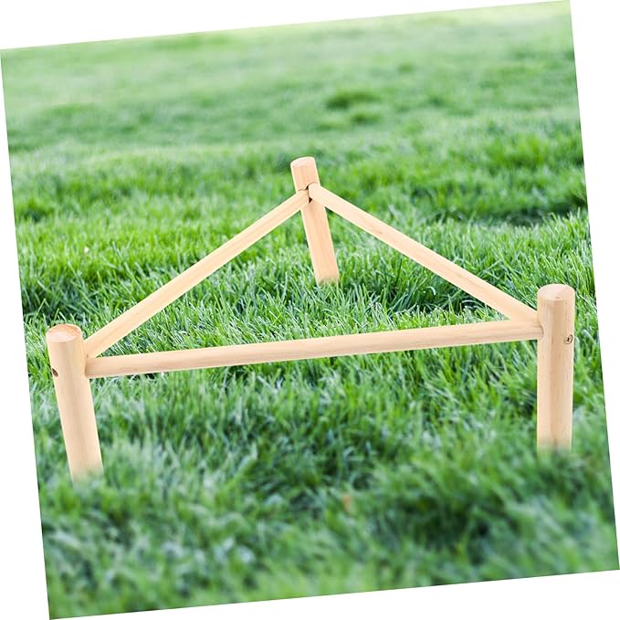 TOYANDONA Chicken Perch Stand Roosting Bar for Chickens and Birds Design Essential Coop Accessory for Secure Roosting and Foot Exercise