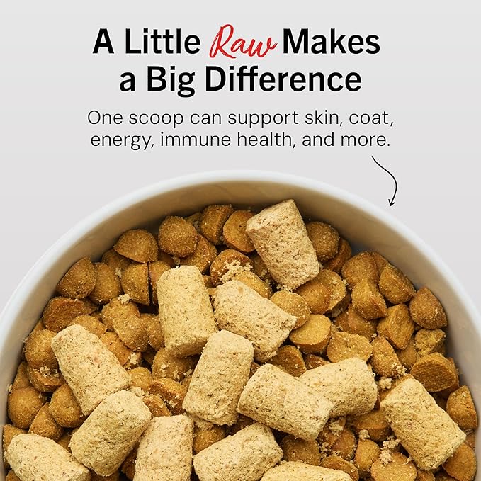 Stella & Chewy's Freeze-Dried Raw Chicken Meal Mixers- Dog Food Topper and Mixer - Made with 95% Cage-Free Chicken, Organs & Bone - Perfect for Picky Eaters - Grain-Free - 3.5oz