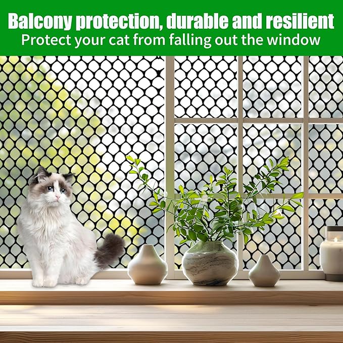 Black Plastic Chicken Wire mesh 15.7IN x 33FT,Plastic Chicken Wire Fencing,Poultry Netting,Plastic mesh for Garden,Balcony Fence,Chicken Wire Frame for Crafts, Floral Mesh.with 100 Ties