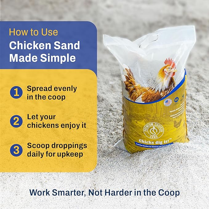 50 lbs (56-Pack) – Dust-Free, Odor-Control Bedding for Chicken Coops, Nesting Boxes, and Runs – Natural Poultry Litter, 2800 lbs Total