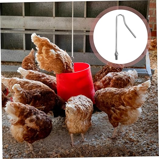 Kisangel Heavy Duty Poultry Catcher Hook for Efficient Chicken Handling Versatile Tool for Farms and Animal Capture Animal Safety Design