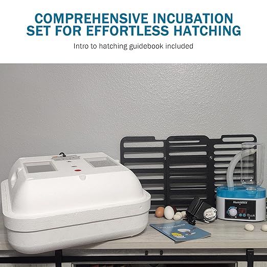 Incubator Warehouse HovaBator 2370 Starter Egg Incubator Kit (Add Quail Tray, Add HumidiKit)
