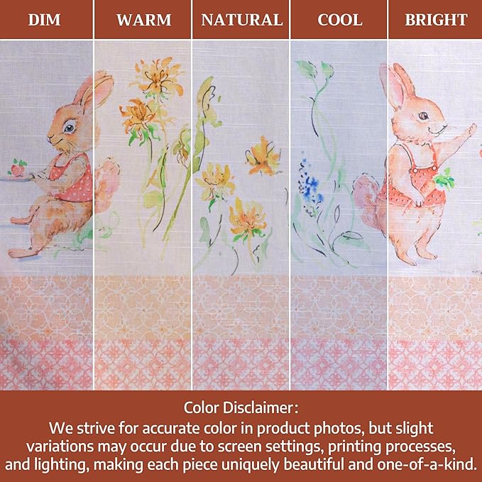 Maison d' Hermine 100% Cotton Apron for women with Pocket Kitchen Chef Apron for Men Cooking Easter Decorations