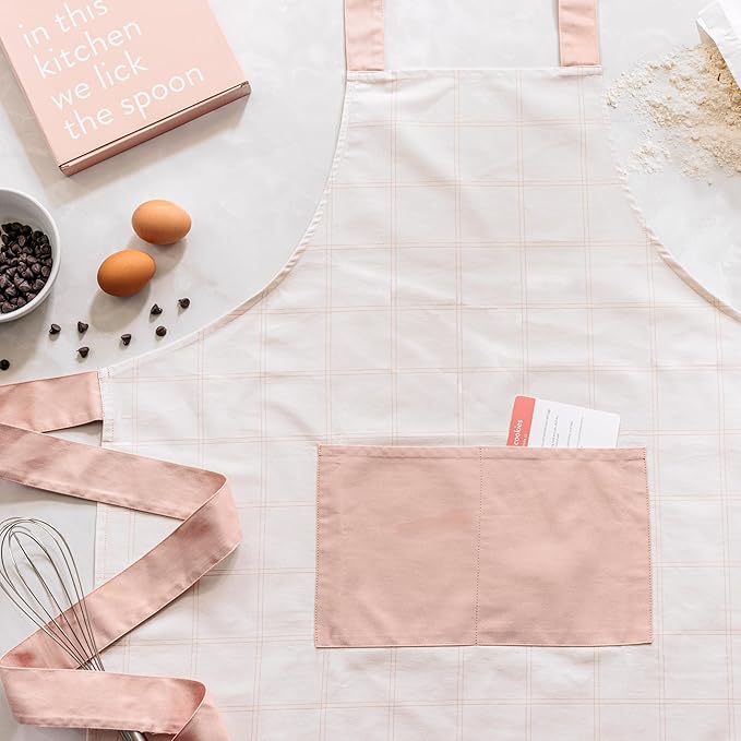 Passionate Penny Pincher Kitchen Apron | Organic Cotton | Two Deep Pockets | Adjustable Neck Strap