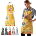 Waterproof Apron for Adults – Adjustable Fit with Deep Pockets, Stylish Cooking & Baking Apron for Women & Men