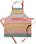 Maison d' Hermine 100% Cotton Apron for women with Pocket Kitchen Chef Apron for Men Cooking Easter Decorations