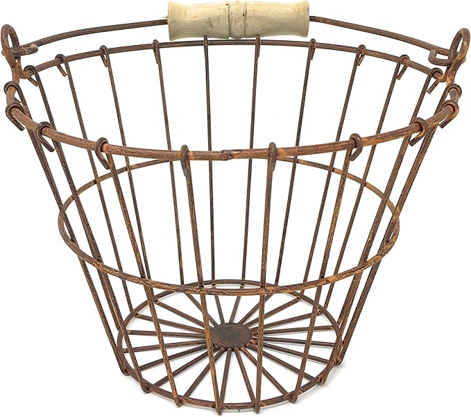 Hearthside Collection Small Wire Egg Basket