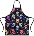 Apron Adjustable Waterproof with Two Deep Pockets Wowen men for Summer BBQ Pool Parties & Resorts