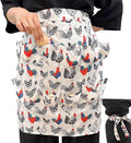 Egg Apron, Egg Collecting Apron with 12 Pockets for Fresh Eggs - Gathering Eggs from Chickens, Ducks, and Geese
