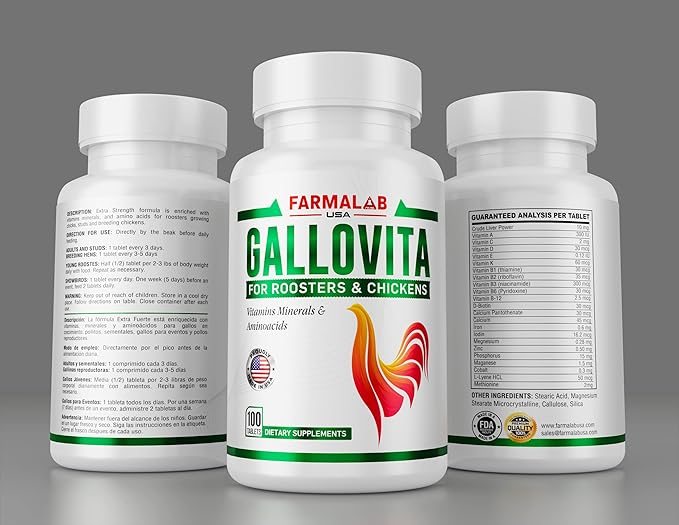 OXIGENADOR para GALLOS NITROJET for Rooster Poultry Gamefowl para Gallos