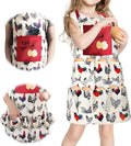 Egg Apron,Egg Collecting Apron for Chicken Duck Goose Eggs,Chicken Egg Apron for Housewife Farmhouse Kitchen Restaurant
