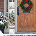 47" Large Winter Porch Sign Wonderland Welcome Sign Tall Winter Porch Decor Farmhouse Rustic Wooden Leaner Front Door Modern Decor Gift for Holiday Outdoor Home Yard Entryway