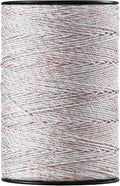 VEVOR Electric Fence Wire, 2625Ft 800M Portable Polywire, 3/32" Diameter 9 Mixed Metal Strands for Reliable Conductivity and UV, Rust Resistance, Fencing Rope Line for Horse, Cattle, Livestock