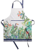 Maison d' Hermine 100% Cotton Apron for women with Pocket Kitchen Chef Apron for Men Cooking Easter Decorations