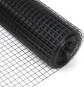 48'' x 50' 1inch Hardware Cloth 16 Gauge Black Vinyl Coated Welded Fence Mesh for Home and Garden Fence and Home Improvement Project
