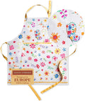 Maison d' Hermine 100% Cotton Apron for women with Pocket Kitchen Chef Apron for Men Cooking Easter Decorations