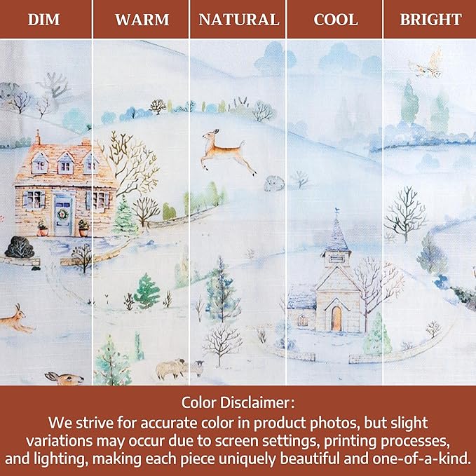 Maison d' Hermine 100% Cotton Apron for women with Pocket Kitchen Chef Apron for Men Cooking Easter Decorations