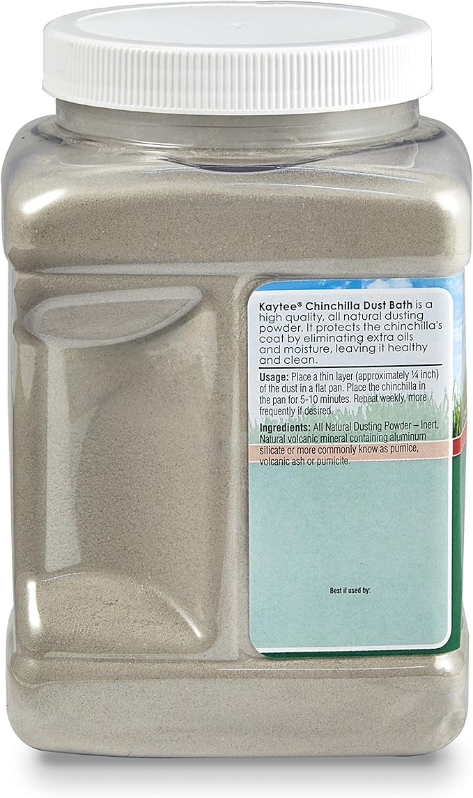 Kaytee Chinchilla All Natural Dusting Powder,2.5 lb,(Pack of 2)