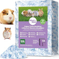 mini&moe Hamster Bedding 50L: Dust-Free and Odor Control Moisture Absorbent Unscented Natural Paper Small Pet Bedding - for Guinea Pigs, Hamsters, Chinchilla,Rabbits,Rat,Ferret, and Gerbil, 50 Liters