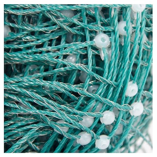 Portable Electric Fencing Net, PE Fence Netting with Condutors for Sheep and Goat with Step-in Fence Post, 35"x164', Green