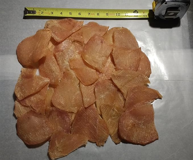 Natural Chicken Jerky Dog Treats - 1 Ingredient. USA Made. No Fillers. No Chemicals. 1lb.