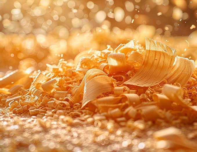 CZ Grain 5 Pounds Large Flake Wood Shavings for Mulch or Animal Bedding – Natural Pine, Low Dust, Highly Absorbent, Eco-Friendly & Biodegradable – Ideal for Gardens, Horses, Chickens, and Small Pets
