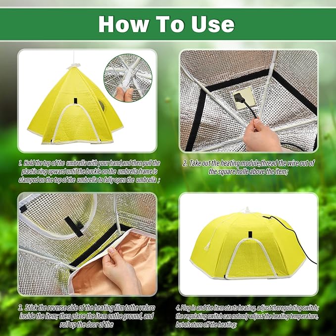 Chicken Brooder Box for Chicks Brooder Plate Chick Heater Warmer for 10 Newborns Baby Chicken Supplies for Chicks Duckling Quail Goose Poultry Bird Breeding Box