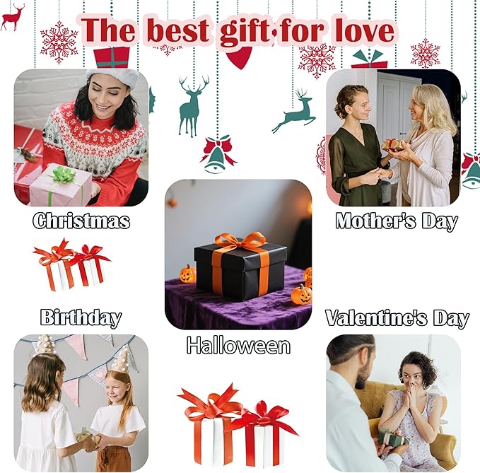 Stained Glass Window Hanging 4 Pcs Set Cardinal Blue Birds Large 11.8" - Suncatcher Door Garden Sun Catcher Decor Birthday Mother's Day for Bird Lovers Men Woman Nana Friend