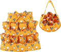 Egg Collecting Apron and Basket, 12 Pouches Chicken Egg Apron, 7 Pouches Chicken Eggs Basket, Collector Chicken Eggs