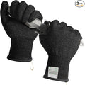 Schwer 2 Pairs ANSI A7 Cut Resistant Gloves, Mandoline Glove for Kitchen, Breathable & Comfortable, Food Grade Cutting Gloves for Meat Cutting, Fish Processing, Carving, and Shelling, PR1509, S