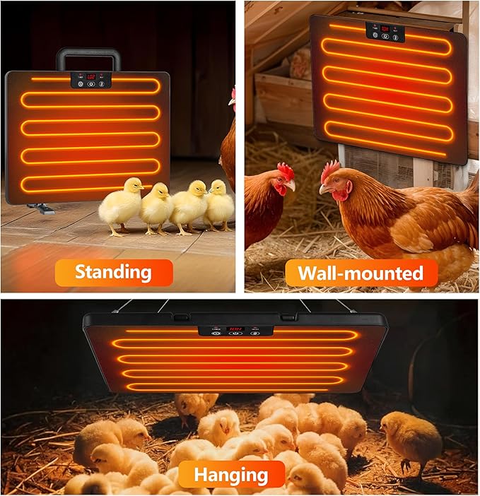 Chicken Coop Heater, Chicken Coop Heater Heating Panel for Winter