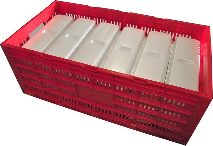 RITE FARM PRODUCTS EGG TRAY CARTON TRANSPORT CRATE CHICKEN SHIPPING POULTRY CASE