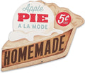 Homemade Apple Pie A La Mode Metal Sign - Vintage Apple Pie Sign for Kitchen, Diner or Cafe